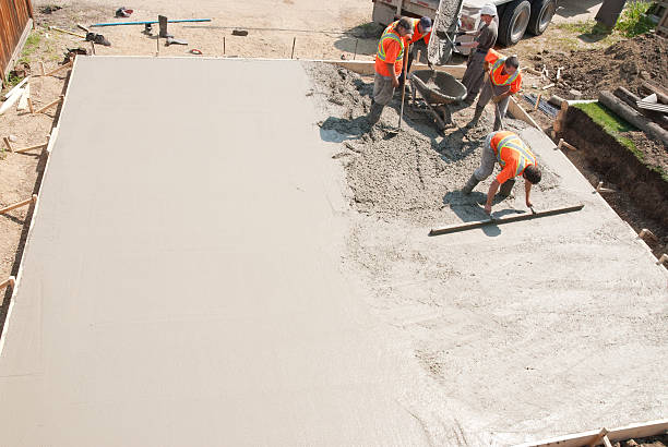 Concrete Walkway Installation in NC